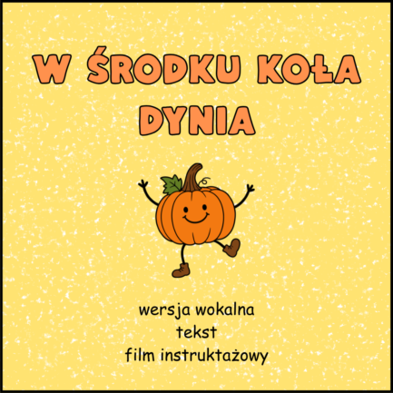 W środku koła dynia